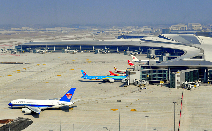 白云始发浦东机场航空快递